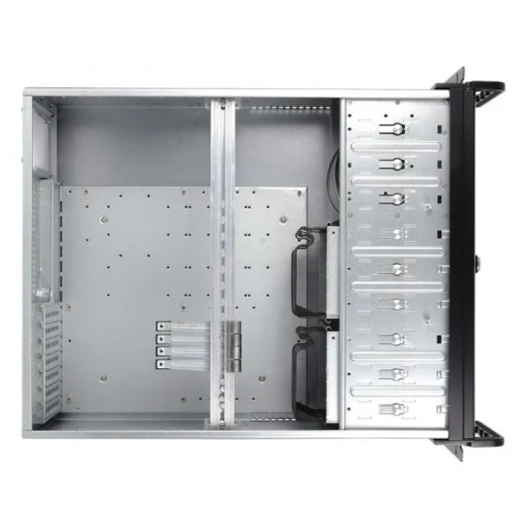 UNYKAch UK 4129 Caja Rack 19" 4U Negra sin Fuente