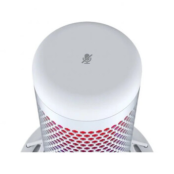HyperX Quadcast S Micrófono RGB Condensador USB Autónomo Blanco HyperX Quadcast S Micrófono RGB Condensador USB Autónomo Blanco