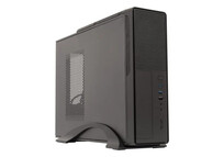 UNYKAch UK2010 Caja PC Micro ATX USB 3.0 Negra + Fuente de Alimentación 450W