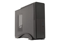 UNYKAch UK2010 Caja PC Micro ATX USB 3.0 Negra + Fuente de Alimentación 300W