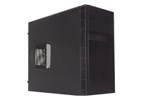 UNYKAch Grey Rain Caja PC Micro ATX EVO USB 3.0 Negra + Fuente de Alimentación 500W