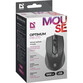Ratón Defender Optimum MB-270 USB 1000 DPI Negro Ergonomía Office