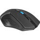 Ratón Defender ACCURA MM-275 inalámbrico 1600 DPI negro azul 6 botones ergonómico