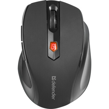 Ratón Defender ULTRA MM-315 Inalámbrico RF 1600DPI Negro 6 Botones Ergonómico Ratón Defender ULTRA MM-315 Inalámbrico RF 1600DPI Negro 6 Botones Ergonómico