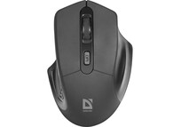 Ratón Defender Datum MB-345 Inalámbrico 1600 DPI Negro Ergonomía Right-Hand