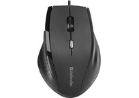 Ratón Defender ACCURA MM-362 USB 1600DPI Negro 6 Botones Ergonómico