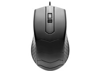 Ratón Defender HIT MB-530 USB 1000 DPI Negro Ambidiestro Ergonómico