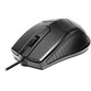 Ratón Defender HIT MB-530 USB 1000 DPI Negro Ambidiestro Ergonómico