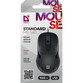 Ratón Defender STANDARD MB-580 USB 1000 DPI Negro Ambidiestro Cableado