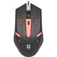 Ratón Defender FLASH MB-600L USB 1200 DPI Negro RGB Ambidiestro Gaming