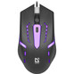 Ratón Defender HIT MB-601 USB 1200DPI Negro RGB Ambidiestro 4 Botones