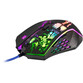 Ratón Defender SIN'SISTER GM-933 USB 7200DPI Negro RGB 6 Botones Alfombrilla