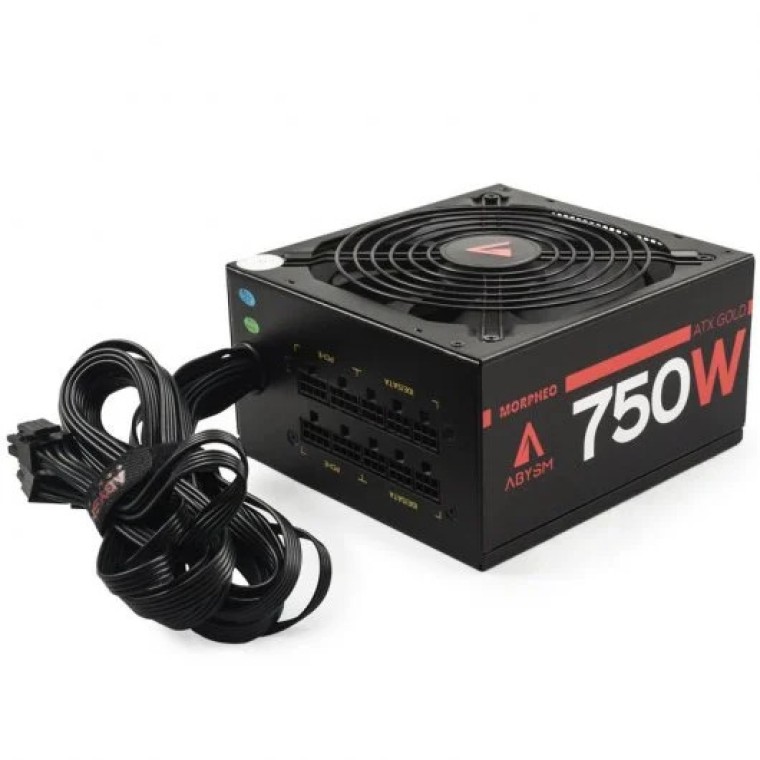 Abysm Gaming Morpheo Fuente de Alimentación 750W 80 Plus Gold Semi Modular