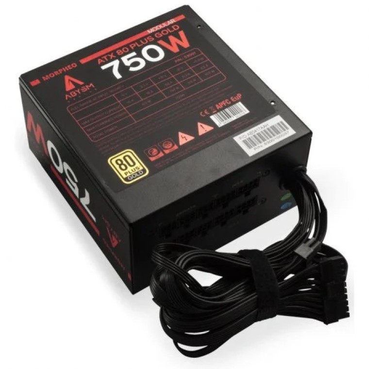 Abysm Gaming Morpheo Fuente de Alimentación 750W 80 Plus Gold Semi Modular