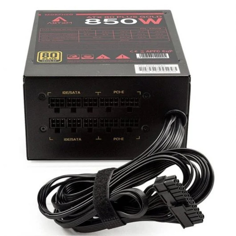 Abysm Gaming Morpheo Fuente de Alimentación 850W 80 Plus Gold Semi Modular