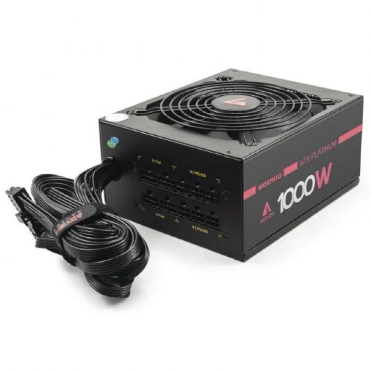 Abysm Gaming Morpheo Fuente de Alimentación 1000W 80 Plus Platinum Semi Modular