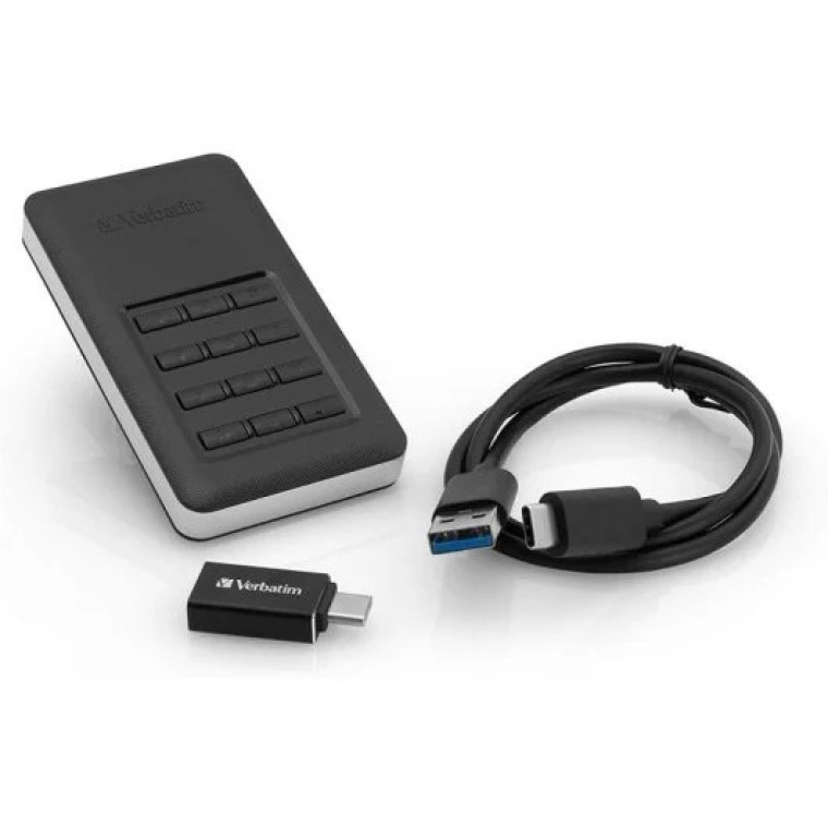 Verbatim Store n Go 256GB USB-C/3.1 con Cifrado