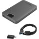 Verbatim Executive Fingerprint Secure 2TB USB-C Plata