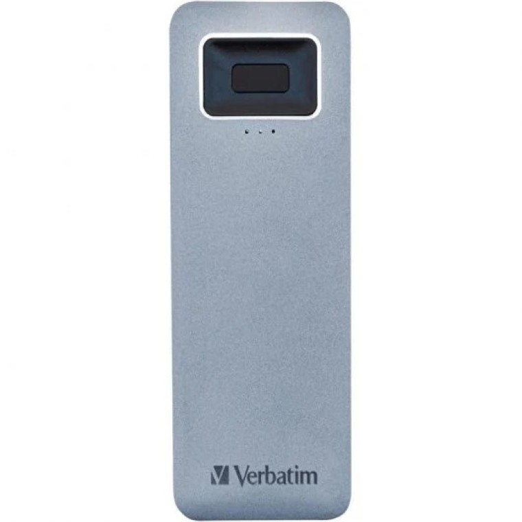 Verbatim Executive Fingerprint Secure SSD 512GB USB-C Plata