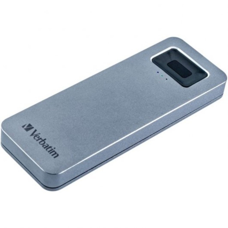 Verbatim Executive Fingerprint Secure SSD 1TB USB-C Plata