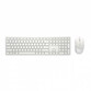 Ratón inalámbrico USB-A 1600 DPI óptico 3 botones blanco compacto Ratón inalámbrico USB-A 1600 DPI óptico 3 botones blanco compacto
