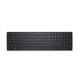 Teclado de membrana inalámbrico layout ES con teclas silenciosas y receptor USB