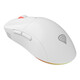 Ratón Gaming GENESIS Zircon XIII inalámbrico 26000 DPI Pixart PAW3395 RGB Blanco 77g