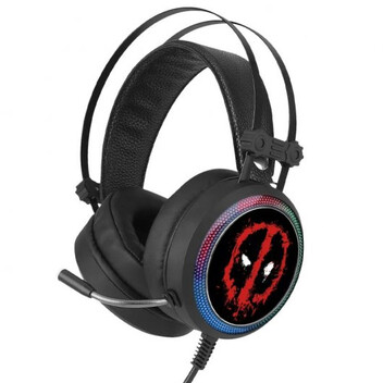 Marvel Auriculares Gaming 7.1 Licencia Oficial Deadpool 001 Marvel Auriculares Gaming 7.1 Licencia Oficial Deadpool 001