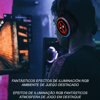 Marvel Auriculares Gaming 7.1 Licencia Oficial Deadpool 001 Marvel Auriculares Gaming 7.1 Licencia Oficial Deadpool 001
