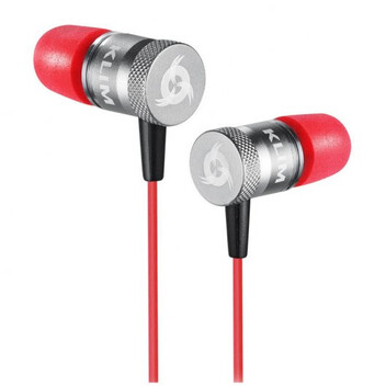 Klim Fusion Auriculares Intrauditivos Rojos Klim Fusion Auriculares Intrauditivos Rojos
