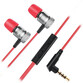 Klim Fusion Auriculares Intrauditivos Rojos Klim Fusion Auriculares Intrauditivos Rojos