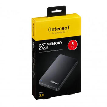 Intenso Memory Case 2.5" 5TB USB 3.0 Negro Intenso Memory Case 2.5" 5TB USB 3.0 Negro