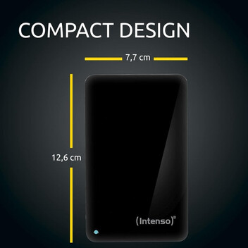 Intenso Memory Drive Disco Duro Externo 2.5" 5TB USB 3.0 Negro Funda Intenso Memory Drive Disco Duro Externo 2.5" 5TB USB 3.0 Negro Funda