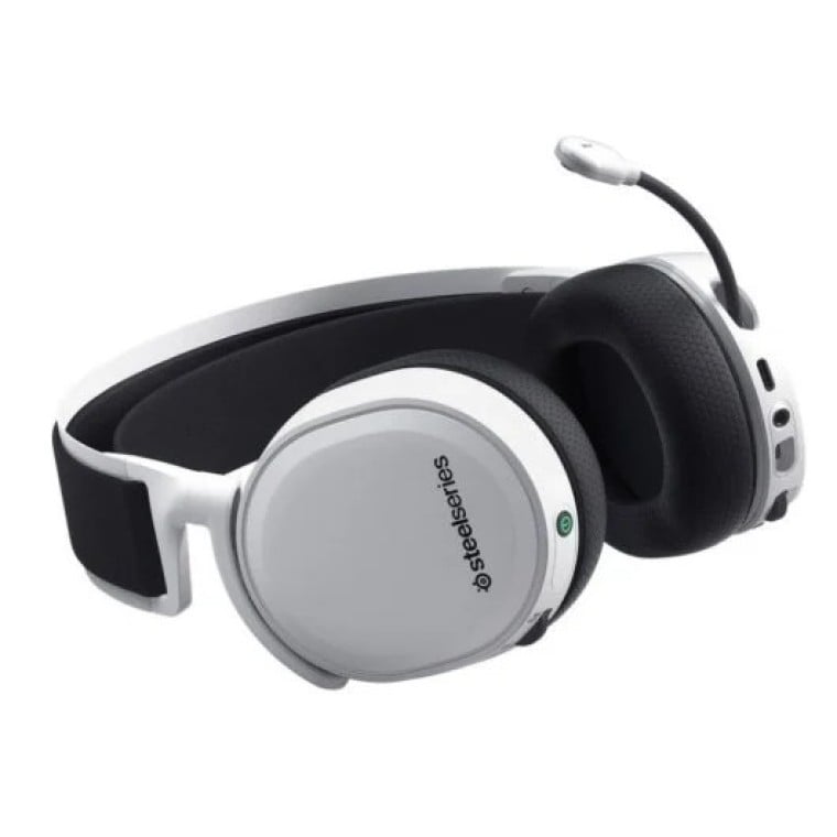 Steelseries Arctis 7+ Auriculares Gaming Inalámbricos Blancos para PC, PS5, PS4, Mac, Android y Switch