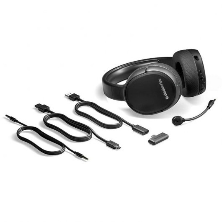 Steelseries Arctis 1 Wireless Auriculares Gaming Inalámbricos Negros