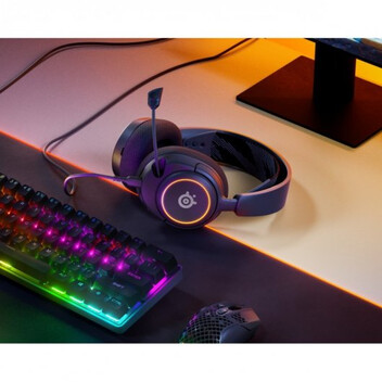 SteelSeries Arctis Nova 3 Auriculares Gaming RGB PC/PS4/PS5/Switch Negros SteelSeries Arctis Nova 3 Auriculares Gaming RGB PC/PS4/PS5/Switch Negros