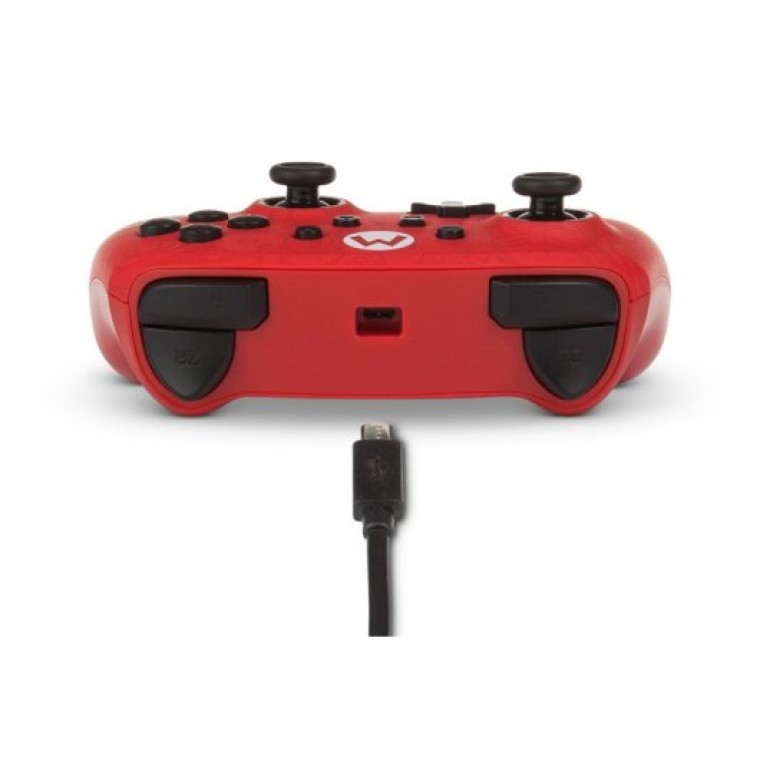 Power A Mando con Cable Rojo Super Mario para Nintendo Switch