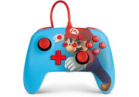 Power A Mando con Cable Azul Cielo Mario Punch para Nintendo Switch Power A Mando con Cable Azul Cielo Mario Punch para Nintendo Switch