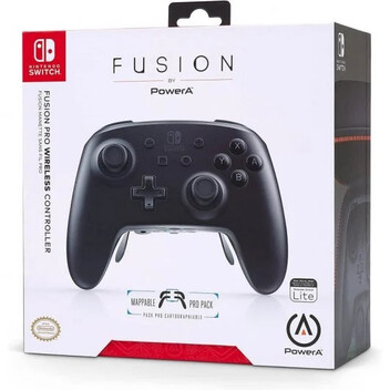 Power A Fusion Pro Mando Inalámbrico Blanco para Nintendo Switch Power A Fusion Pro Mando Inalámbrico Blanco para Nintendo Switch