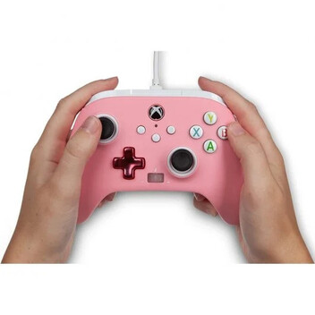 Power A Mando con Cable Rosa para Xbox Series X / S / Xbox One / PC