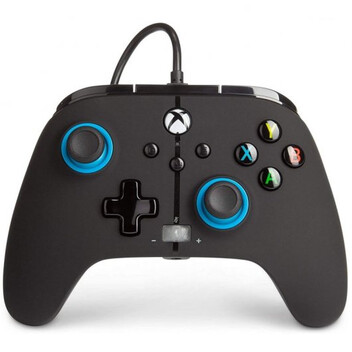 Power A Mando con Cable Hint Negro/Azul para Xbox Series X / S / Xbox One / PC Power A Mando con Cable Hint Negro/Azul para Xbox Series X / S / Xbox One / PC