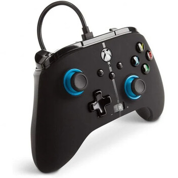 Power A Mando con Cable Hint Negro/Azul para Xbox Series X / S / Xbox One / PC Power A Mando con Cable Hint Negro/Azul para Xbox Series X / S / Xbox One / PC