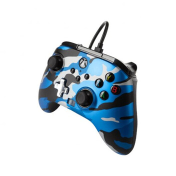 Power A Mando con Cable Camuflaje Azul para Xbox Series X / S / Xbox One / PC Power A Mando con Cable Camuflaje Azul para Xbox Series X / S / Xbox One / PC