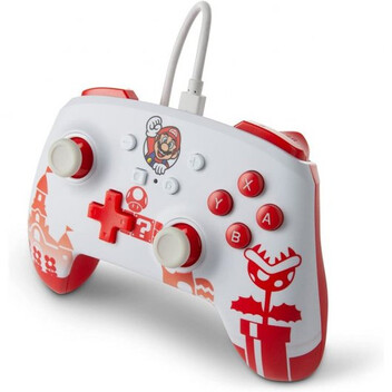 Power A Mando con Cable Mario para Nintendo Switch Power A Mando con Cable Mario para Nintendo Switch