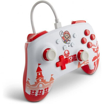 Power A Mando con Cable Mario para Nintendo Switch Power A Mando con Cable Mario para Nintendo Switch