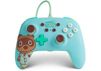 Power A Mando con Cable Edición Animal Crossing Tom Nook para Nintendo Switch