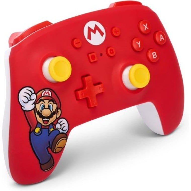 Power A Mario Joy Mando Inalámbrico Rojo para Nintendo Switch