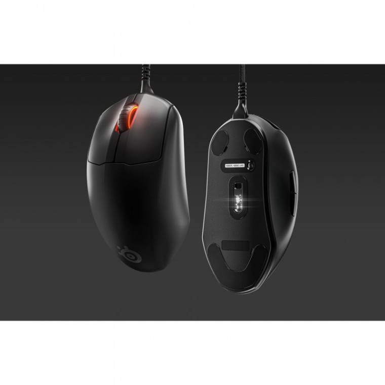 SteelSeries Prime+ Ratón Gaming 18000DPI Negro