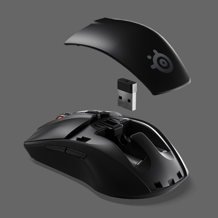 SteelSeries Rival 3 Wireless Ratón Gaming Inalámbrico 18000 DPI Negro