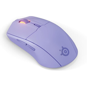 Ratón SteelSeries Rival 3 Wireless Gen 2 gaming inalámbrico 18000 DPI RGB 6 botones Lavanda